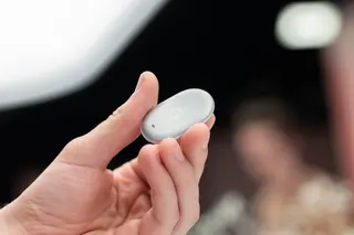 It only comes in one color, so I hope you like gray — sorry, Fog.