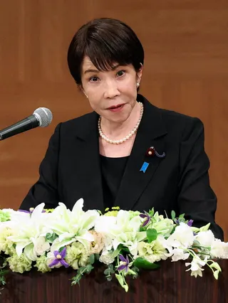 高市早苗一向擔心利率升得太高、太快，可能扼殺日本經濟復甦。（歐新社）