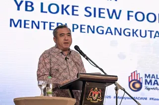 Transport Minister Anthony Loke said the ECRL, which spans Kelantan, Terengganu, Pahang and Selangor, had reached 95.08 per cent overall completion. BERNAMA PIC