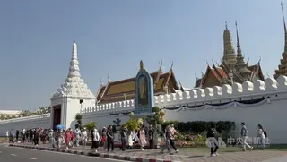 圖為泰國曼谷大皇宮。（中央社檔案照片）