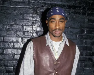 Tupac Shakur.