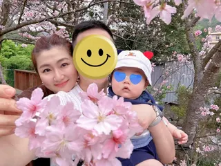 Selina與另一半小徐感情甜蜜，育有寶貝兒子小腰果。（圖／翻攝自Selina臉書）
