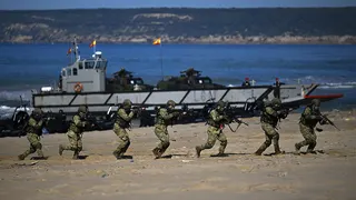 NATO drills