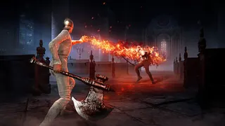 A screenshot from the video game The Duskbloods.