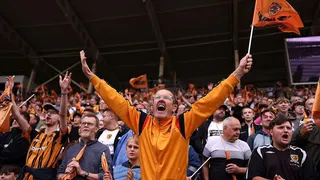 Hull fans celebrate