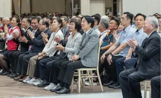 賴清德總統出席彰化縣產業座談會，強調持續推動中小微企業升級轉型及無人機產業發展 (總統府提供)