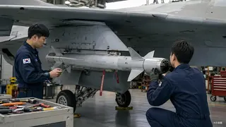 ▲美國批准包含103枚AIM-9X飛彈的對韓潛在軍售案，交易仍須完成國會審查等程序。（圖/外電編輯室製作）