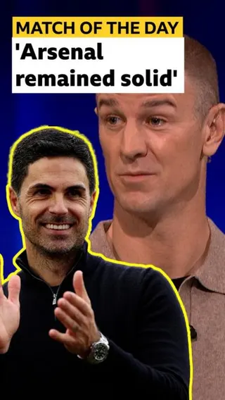 Joe Hart says, 'Arsenal remained solid'