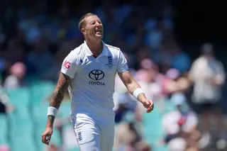 Cricket - The Ashes - Australia v England - Fifth Test - Sydney Cricket Ground, Sydney, Australia - January 8, 2026 England's Brydon Carse reacts after bowling to Australia's Jake Weatherald REUTERS/Asanka Brendon Ratnayake