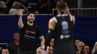 Enes Kanter Freedom and Natasha Cloud argue