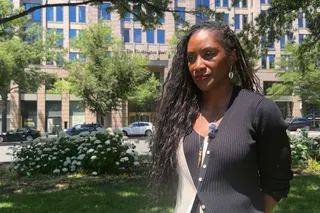 Former Washington Post columnist Karen Attiah is pictured in Washington, June 3, 2026. (Ashara Wilson via AP)