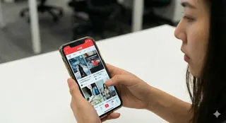 中國社群平台小紅書近期疑似翻牆進駐 Meta 旗下的 Threads 平台，以簡體中文發布首篇貼文向網友問好。不料此舉迅速引發台灣網友展開壓力測試。 圖：Gemini AI生成 / 曾郡秋 製(資料照)