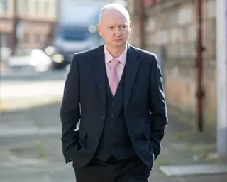 Graeme Dott arrives at the high court in Glasgow