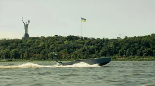 烏國USV曾擊落俄軍戰機、重創俄國黑海艦隊，締造輝煌戰果。（取自烏克蘭總統辦公室...