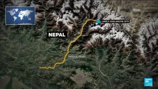 How a glacier collapse is believed to have caused Nepal-Tibet disaster