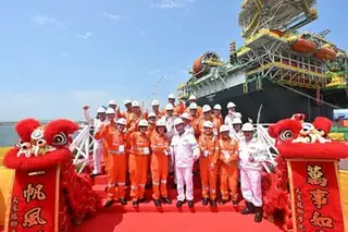 A christening ceremony for two floating production storage and offloading project vessels was held before they sailed for Brazil’s deepwater Buzios oil field.