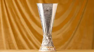 The Europa League trophy