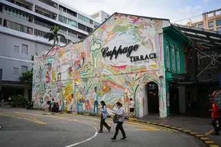 Cuppage Terrace comprises 17 conservation shophouses, with F&B outlets and nightlife spots.