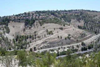 Ma’ale Adumum in the E1 area of the occupied West Bank