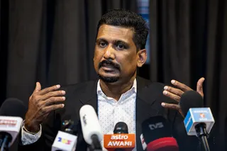 Malaysia Solidarity: Families in Hope (Masfih) spokesman Dr R. Manivannan said Smart had the capability and expertise to assist in SAR operations, as well as assess further aid requirements at the affected locations. - Betrnama pic