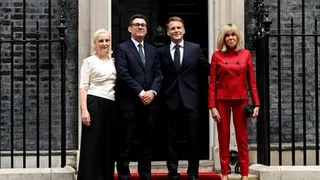 Macron meets Burnham