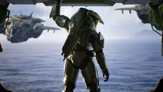 Halo Campaign Evolved Master Chief back