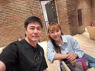 劉致妤（右）和哥哥劉至翰感情好。圖／摘自臉書
