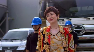 劉曉憶加入民視「豆腐媽媽」飾演頗具大姐頭架勢的事業女強人。圖／民視提供