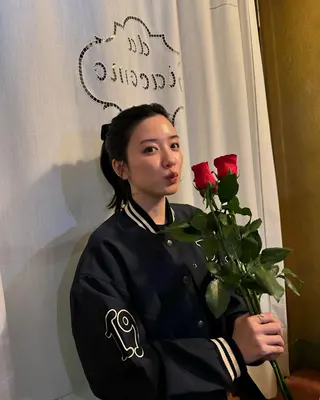 永野芽郁是2025年坂口健太郎感情風波中的主角之一。（圖／翻攝自mei_nagano0924official IG）